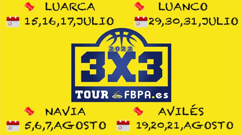 LISTOS PARA EL TOUR 3X3 FBPA 2022